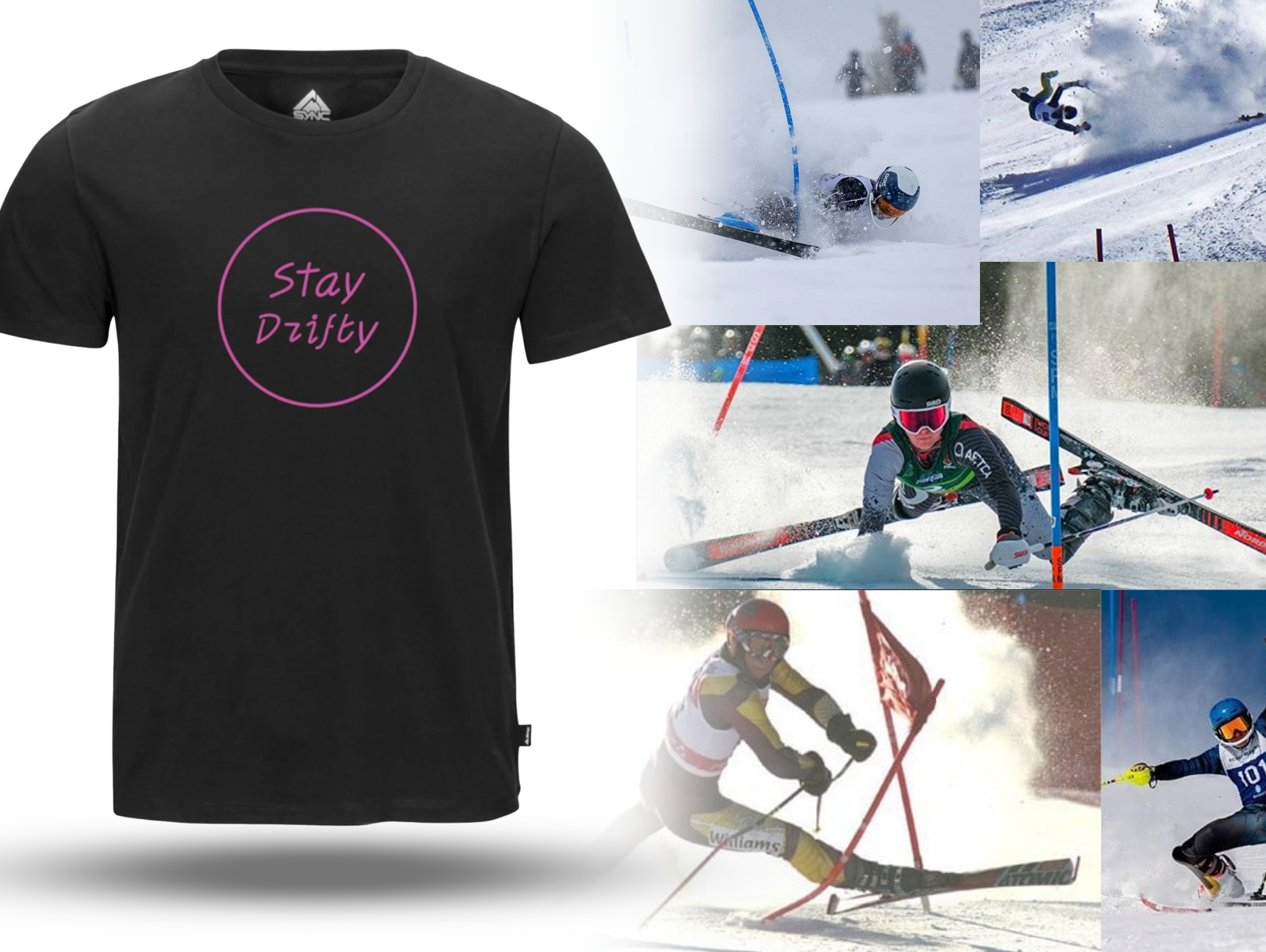 SYNC announces a unique product collab with Slalom Tokyo Drift and Ski Town All-Stars