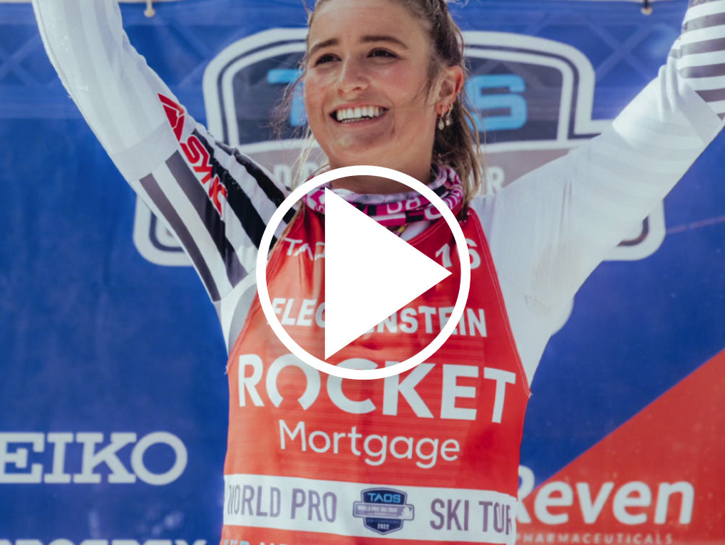 Stef Fleck World Pro Ski Tour Champion