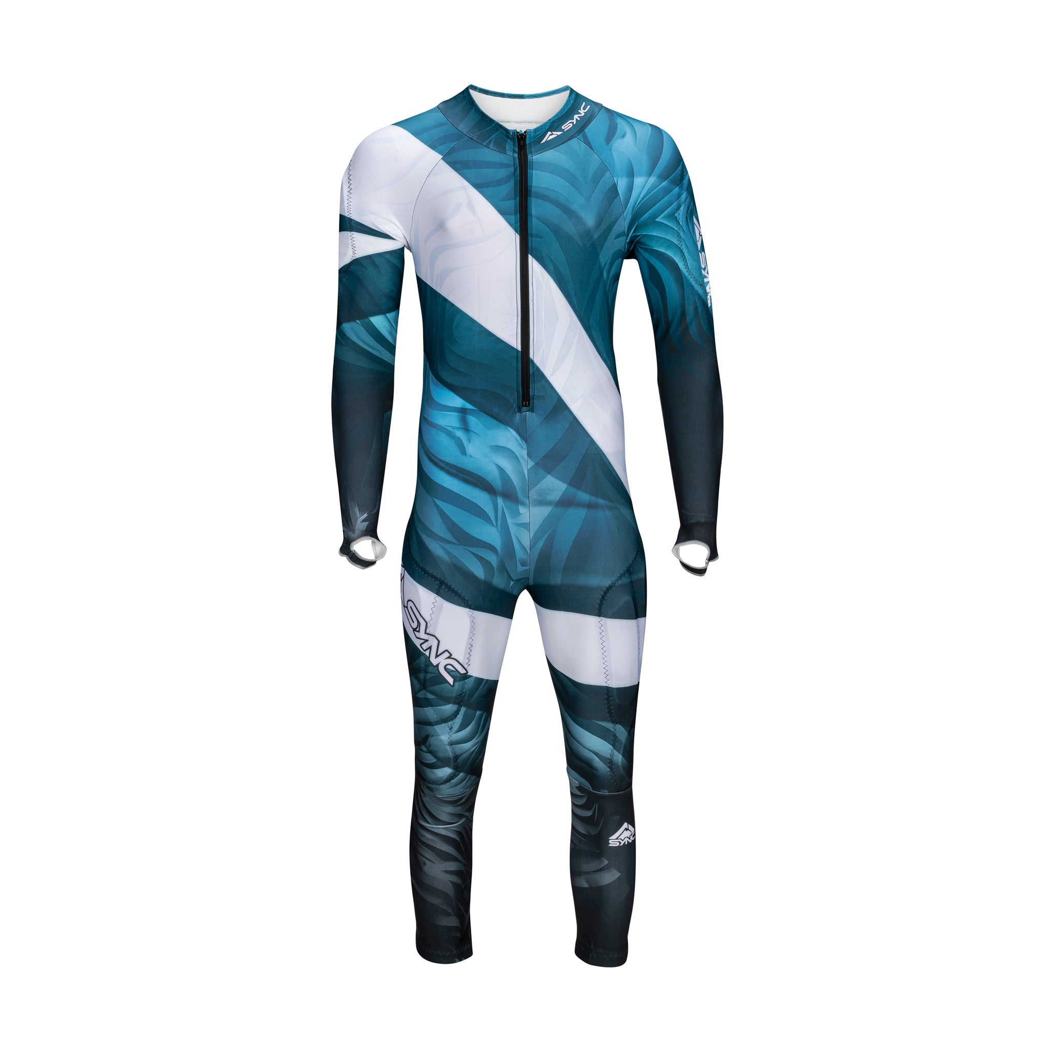 sync-performance-tiger-adult-suit-aqua-blue-front