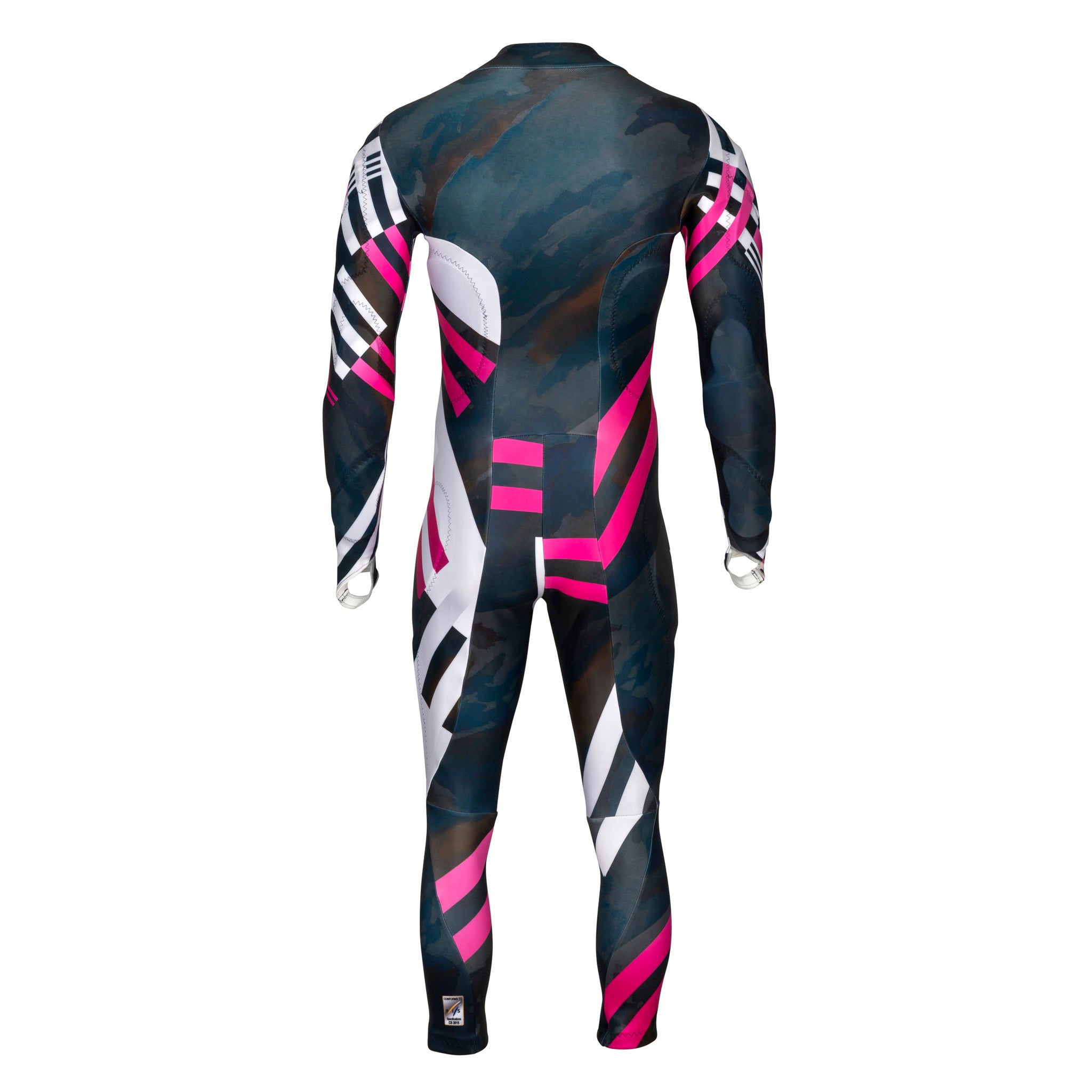 sync-performance-Berit-Adult-Ski-Race-Suit-Black-Pink-Back