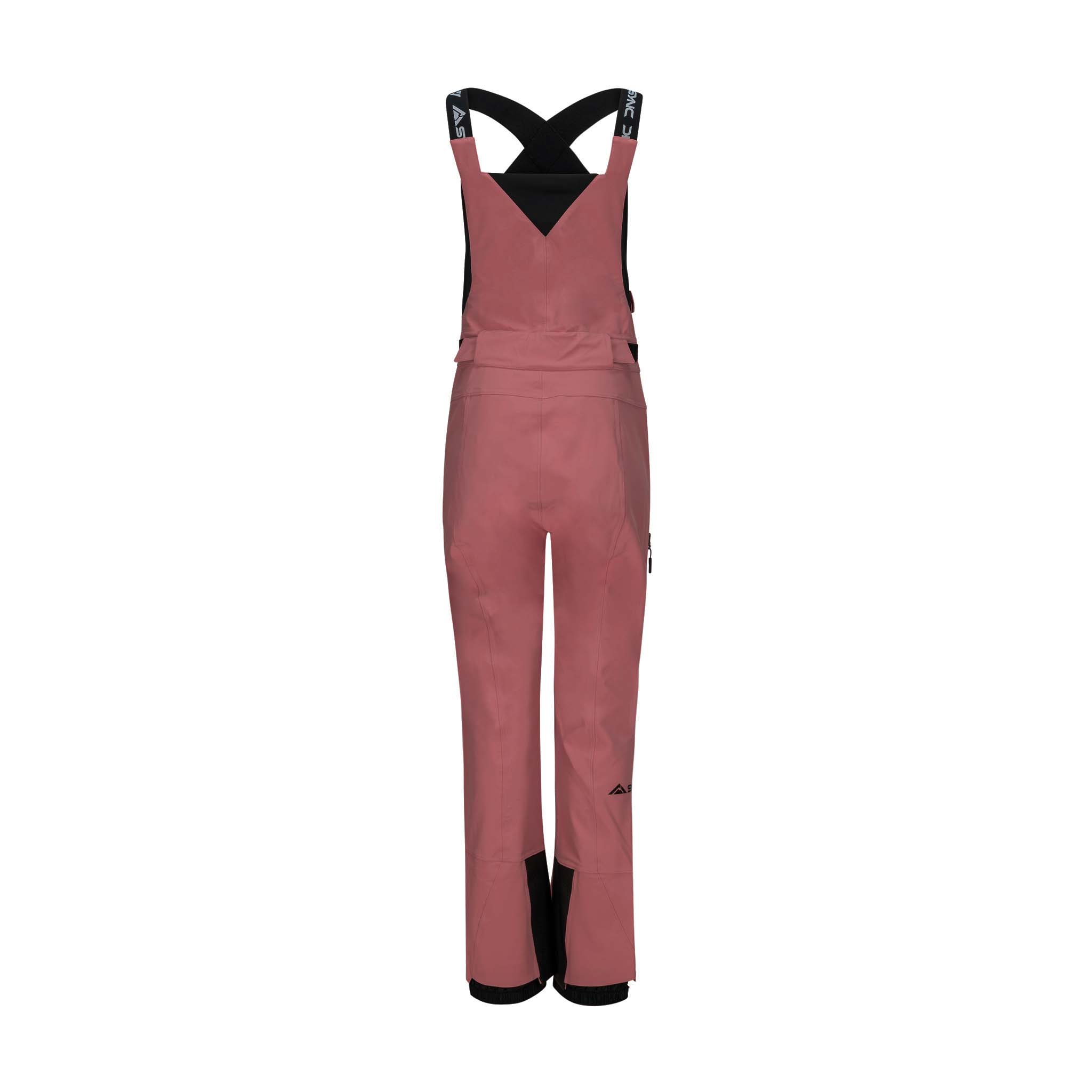 sync-performance-womens-headwall-bib-pant-wild-ginger-back