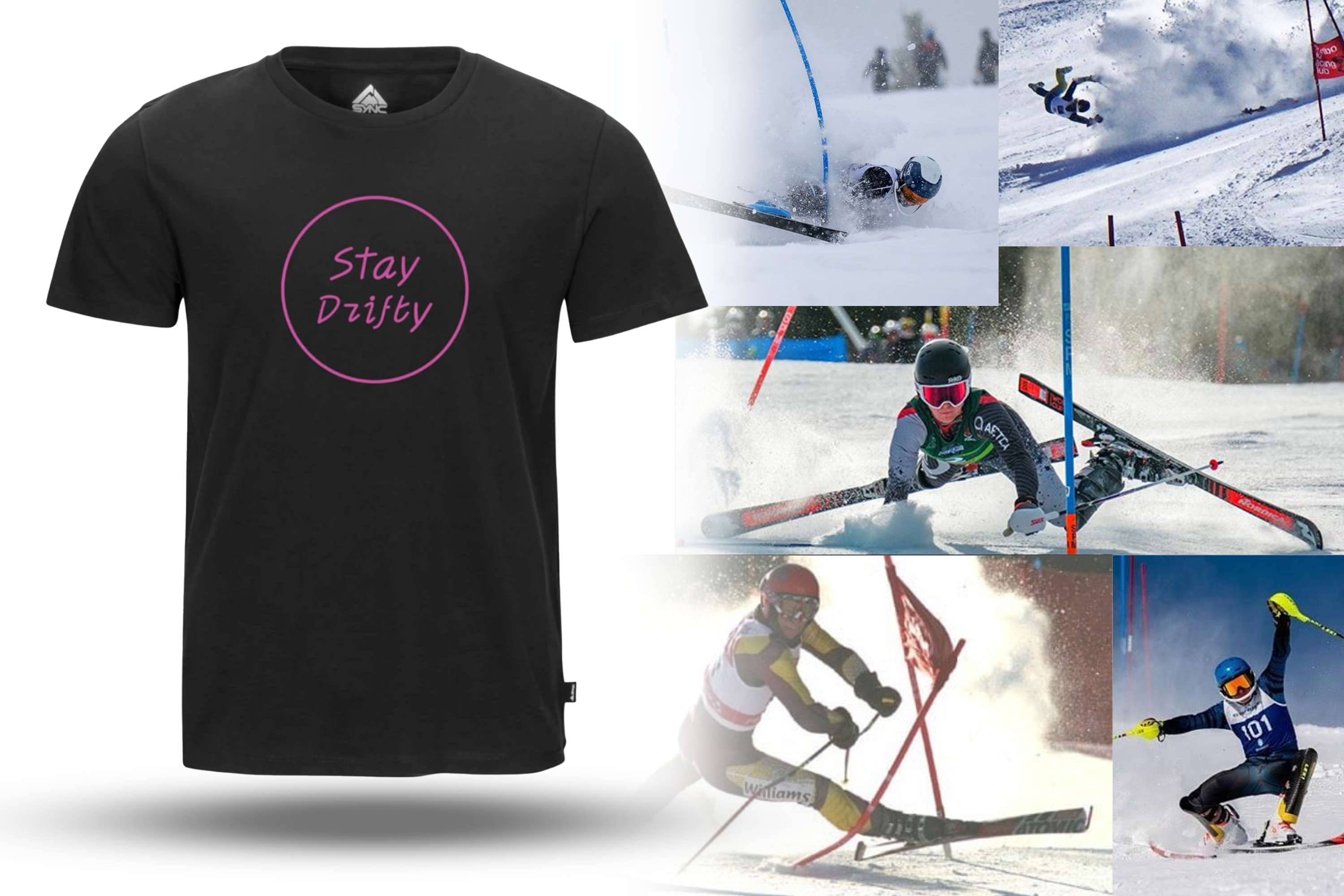 SYNC announces a unique product collab with Slalom Tokyo Drift and Ski Town All-Stars