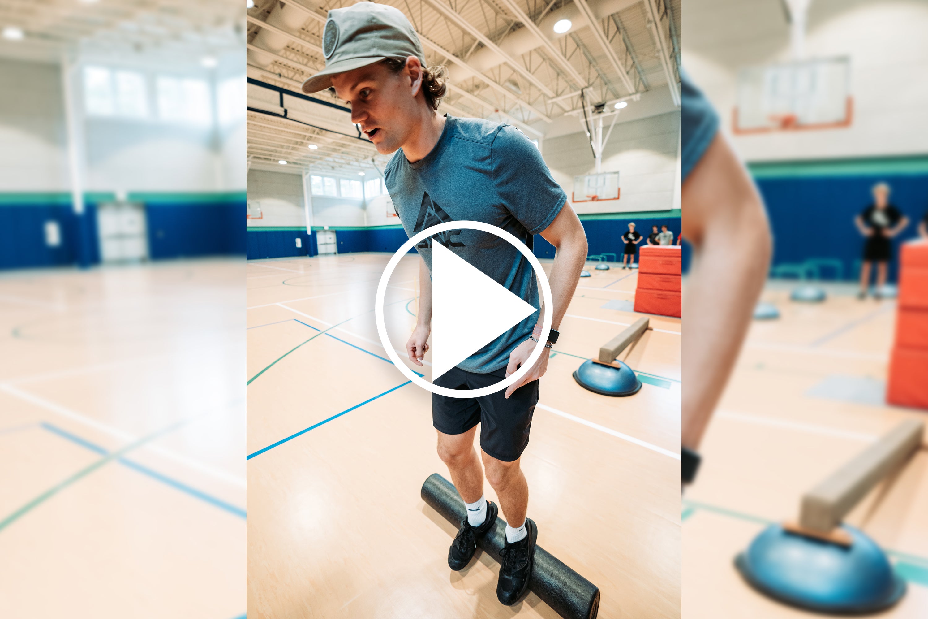 At Home Dryland: Medicine Ball Throw Downs