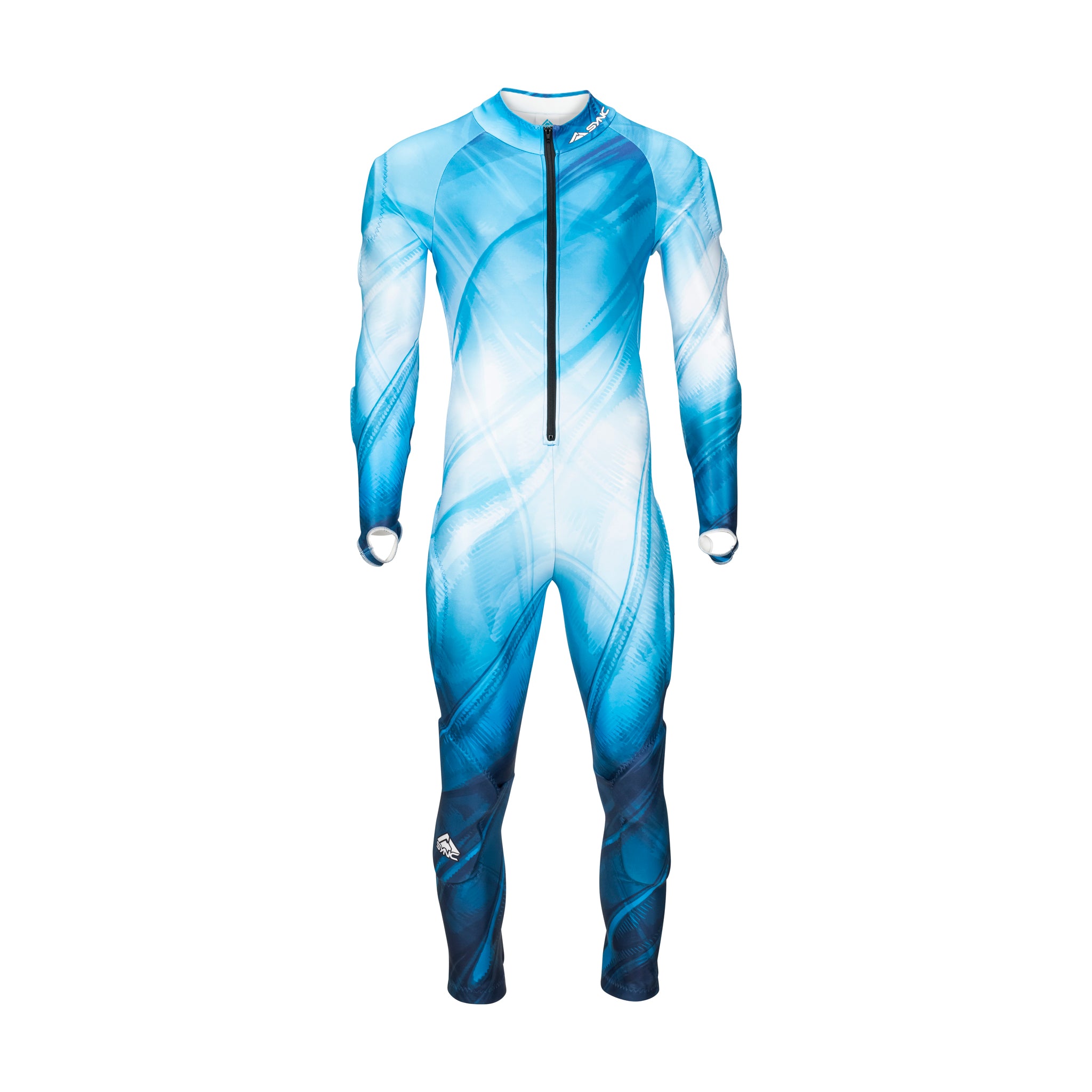 Stef Adult Race Suit - Blue/White