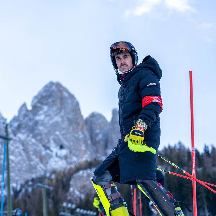 Pano Jacket Canvas Insulated Long Coat For Winter Sync Performance 