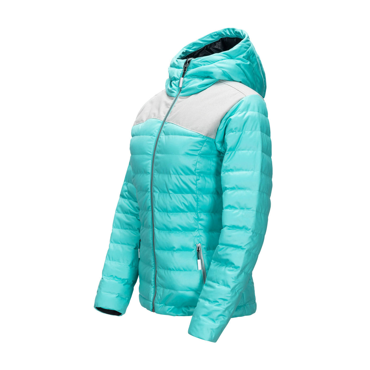 Ella Women's Long Puffer Ski Jacket Insulated Warmth