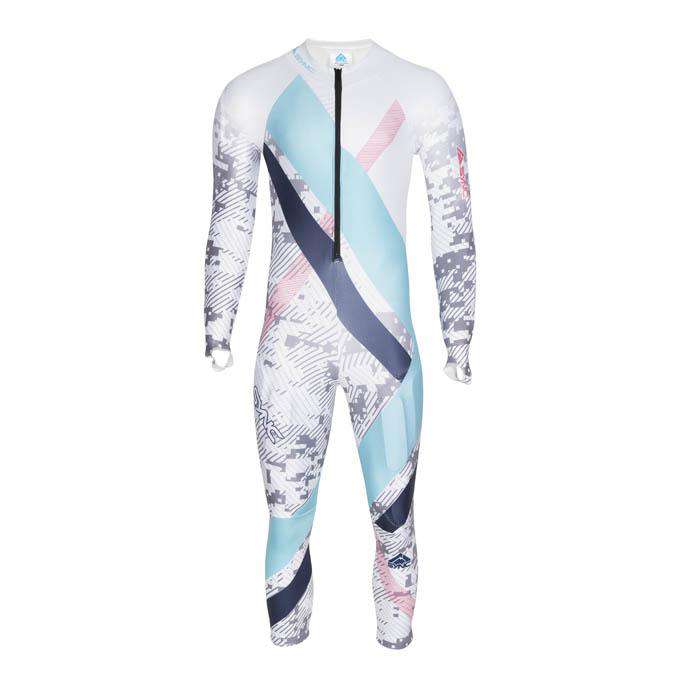 sync-performance-cleo-adult-race-suit-white-teal-front